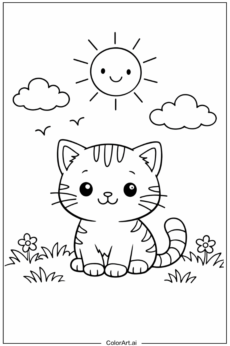 cute cat Under the Sun 2