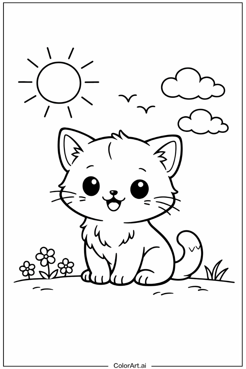 cute cat Under the Sun 4