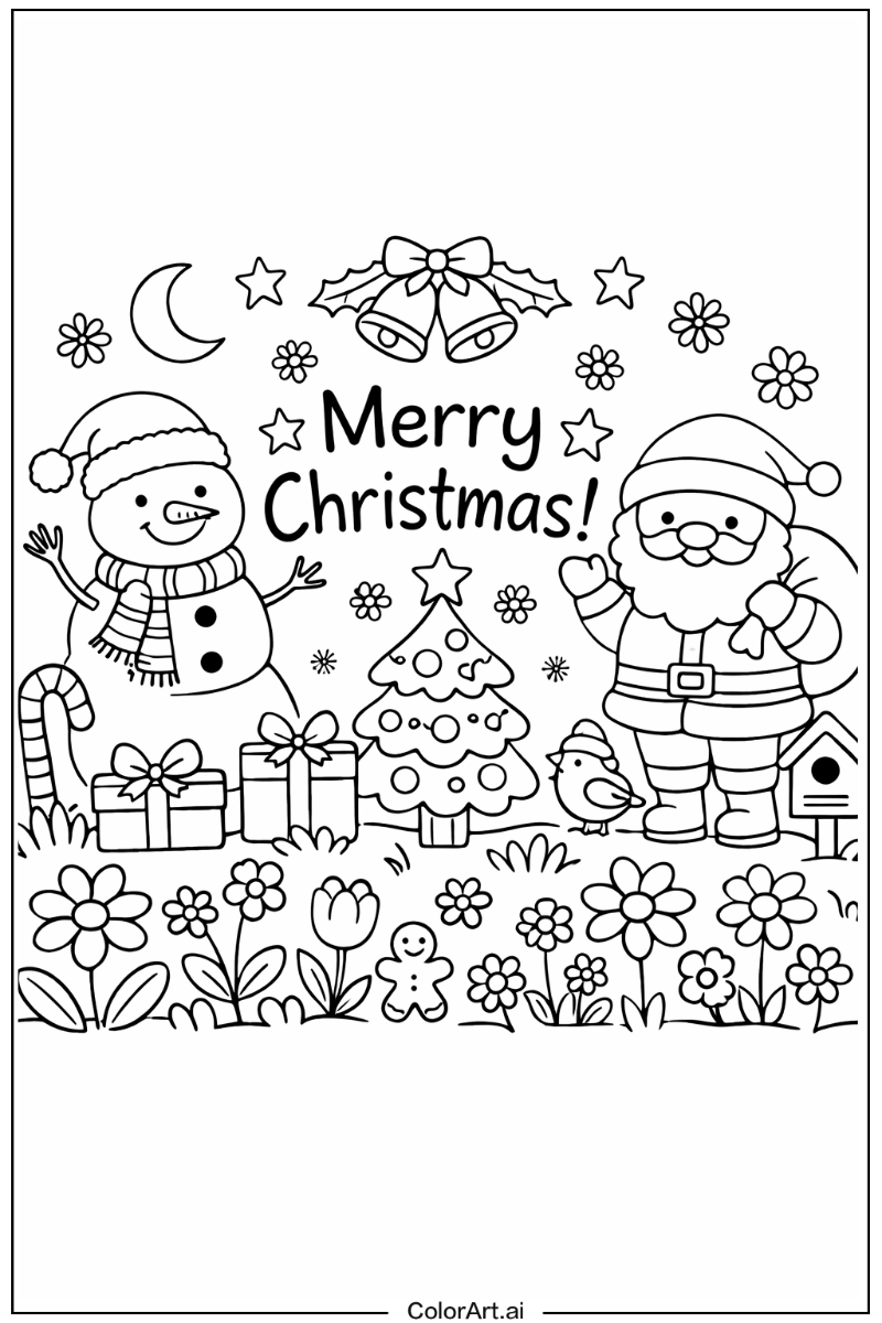 cute christmas in a Garden 2