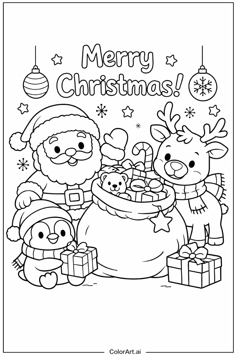 Happy cute christmas 1