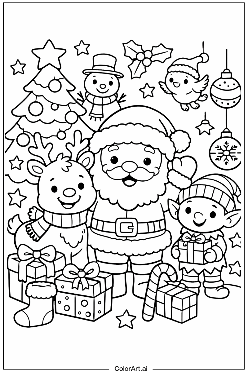 Happy cute christmas 3