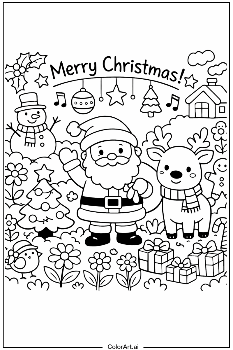 cute christmas in a Garden 4