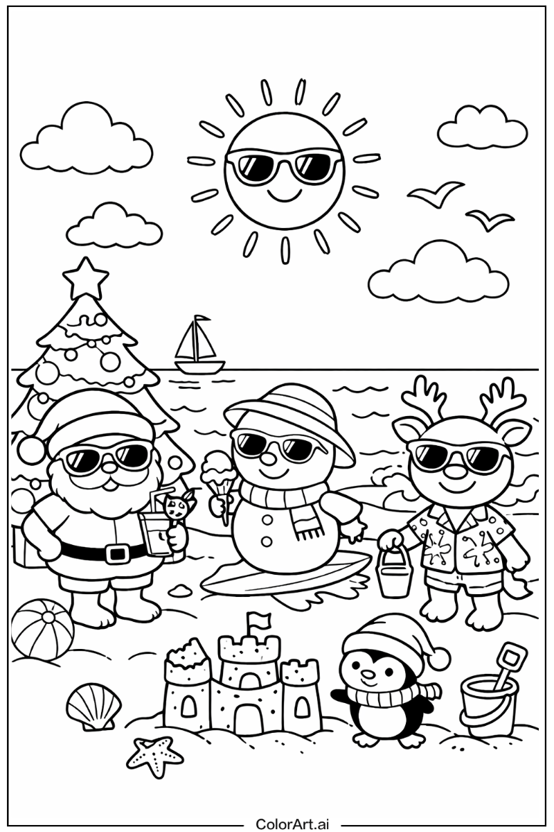 cute christmas Under the Sun 1