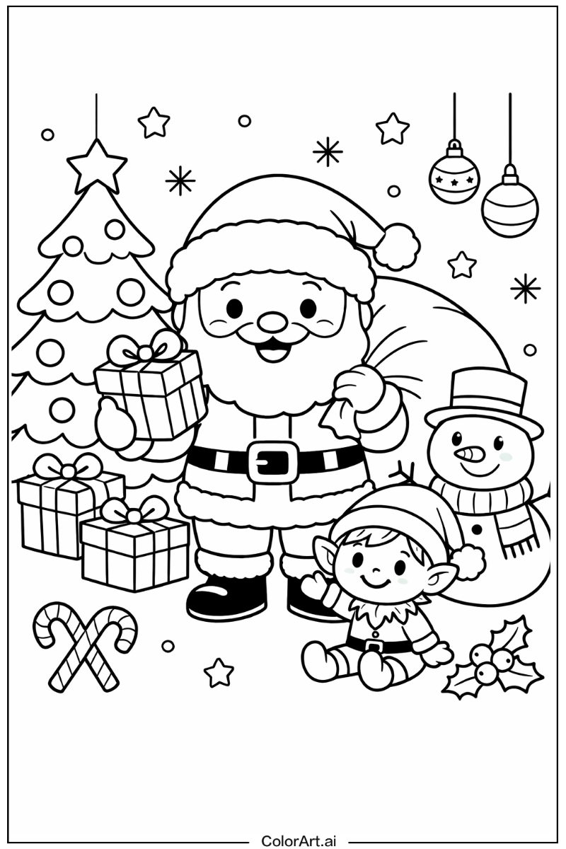 Smiling cute christmas 1