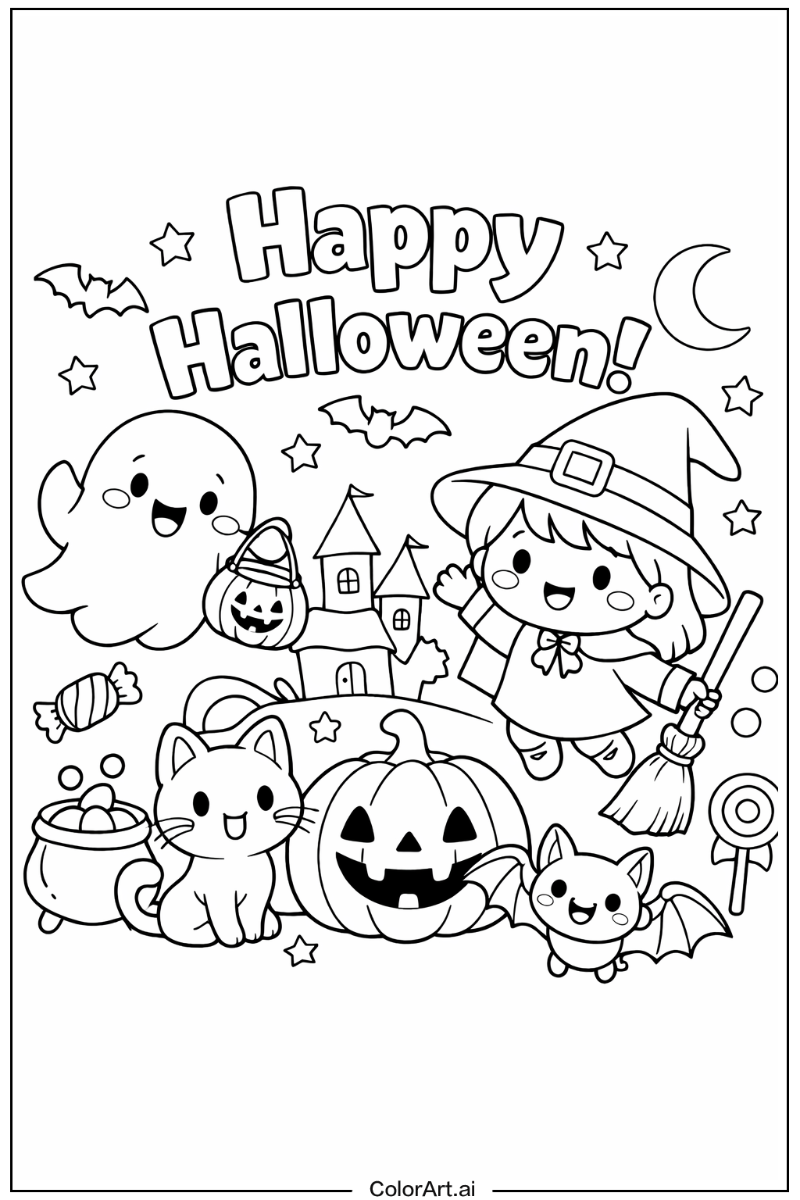 Happy cute halloween 1