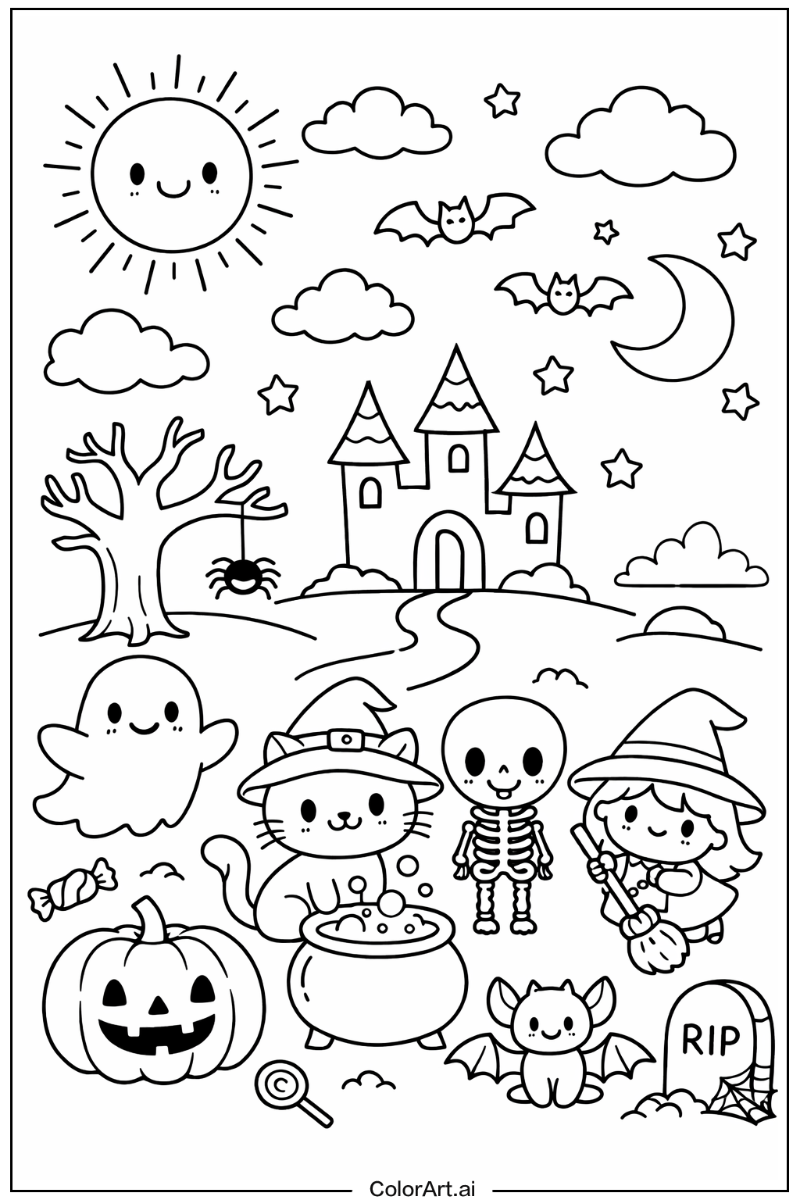 cute halloween Under the Sun 1