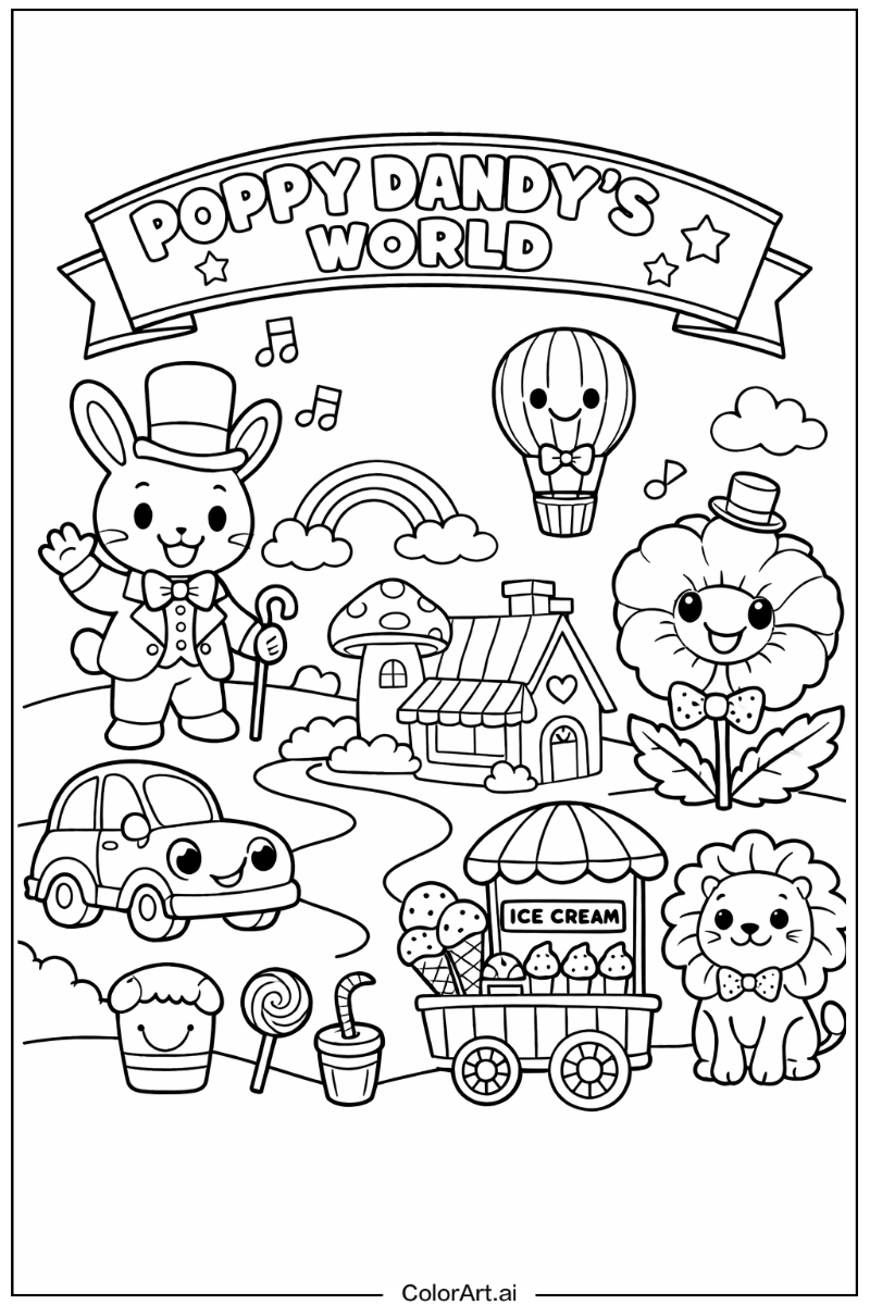 Poppy Dandy's world Design