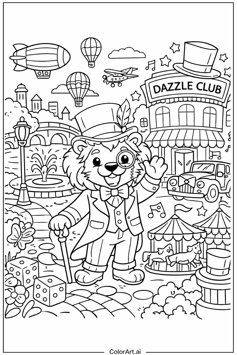 Dazzle Dandy's world Design