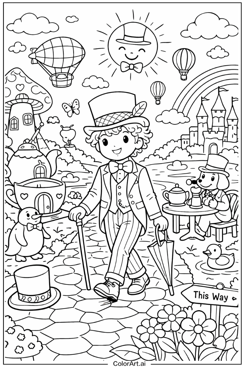 Teagan Dandy's world Scene