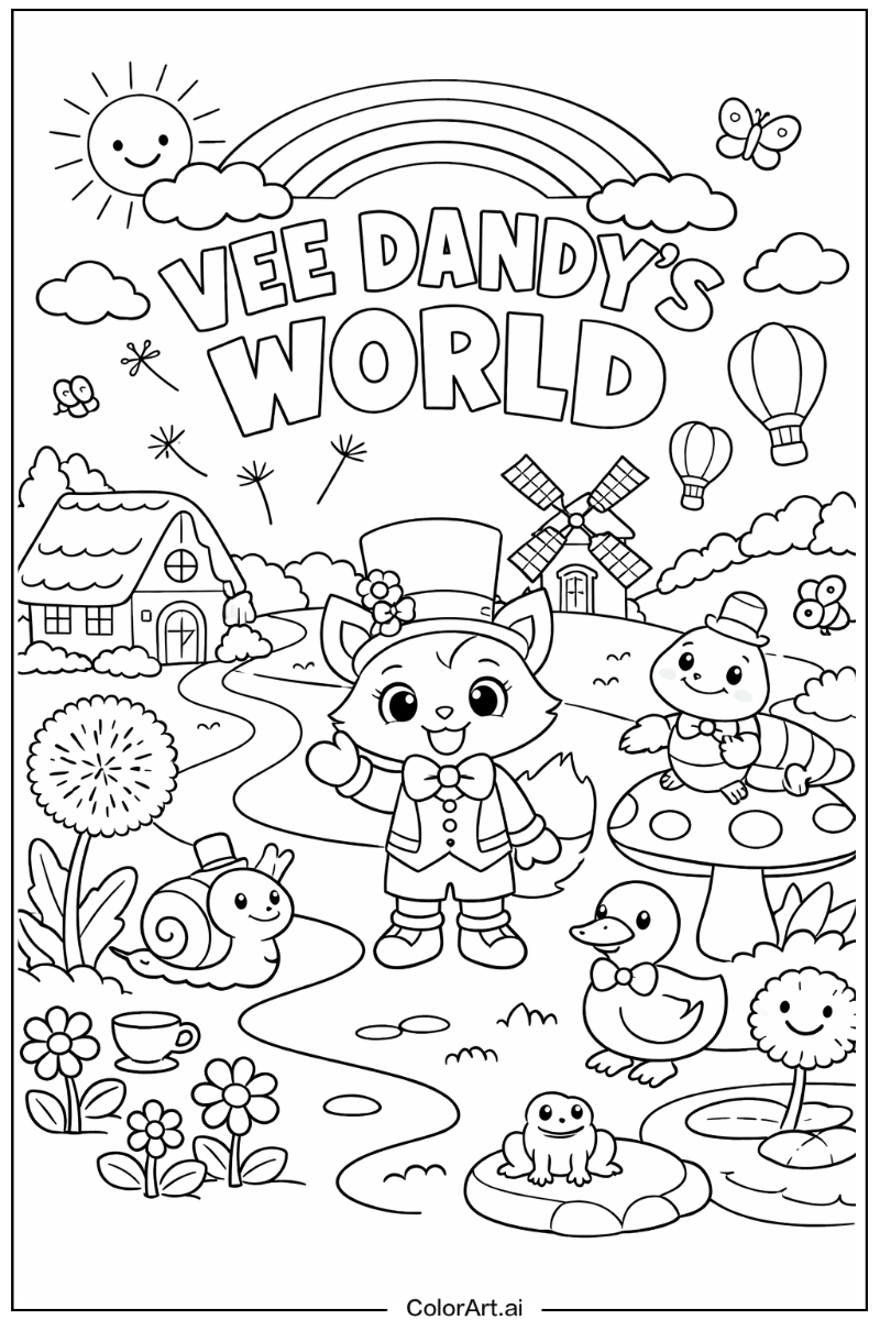 Vee Dandy's world Design