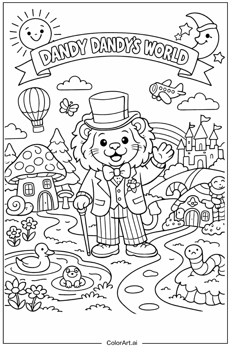 Dandy Dandy's world Scene 2