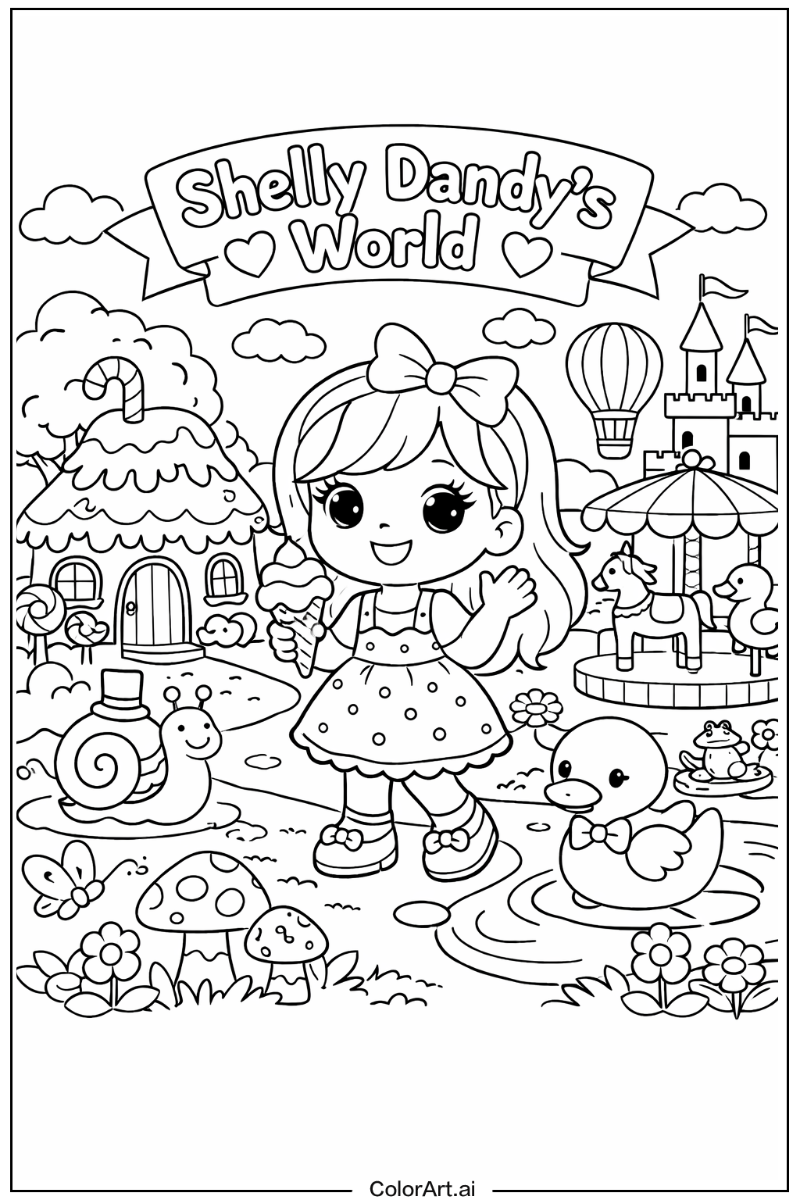 Shelly Dandy's world Design 2