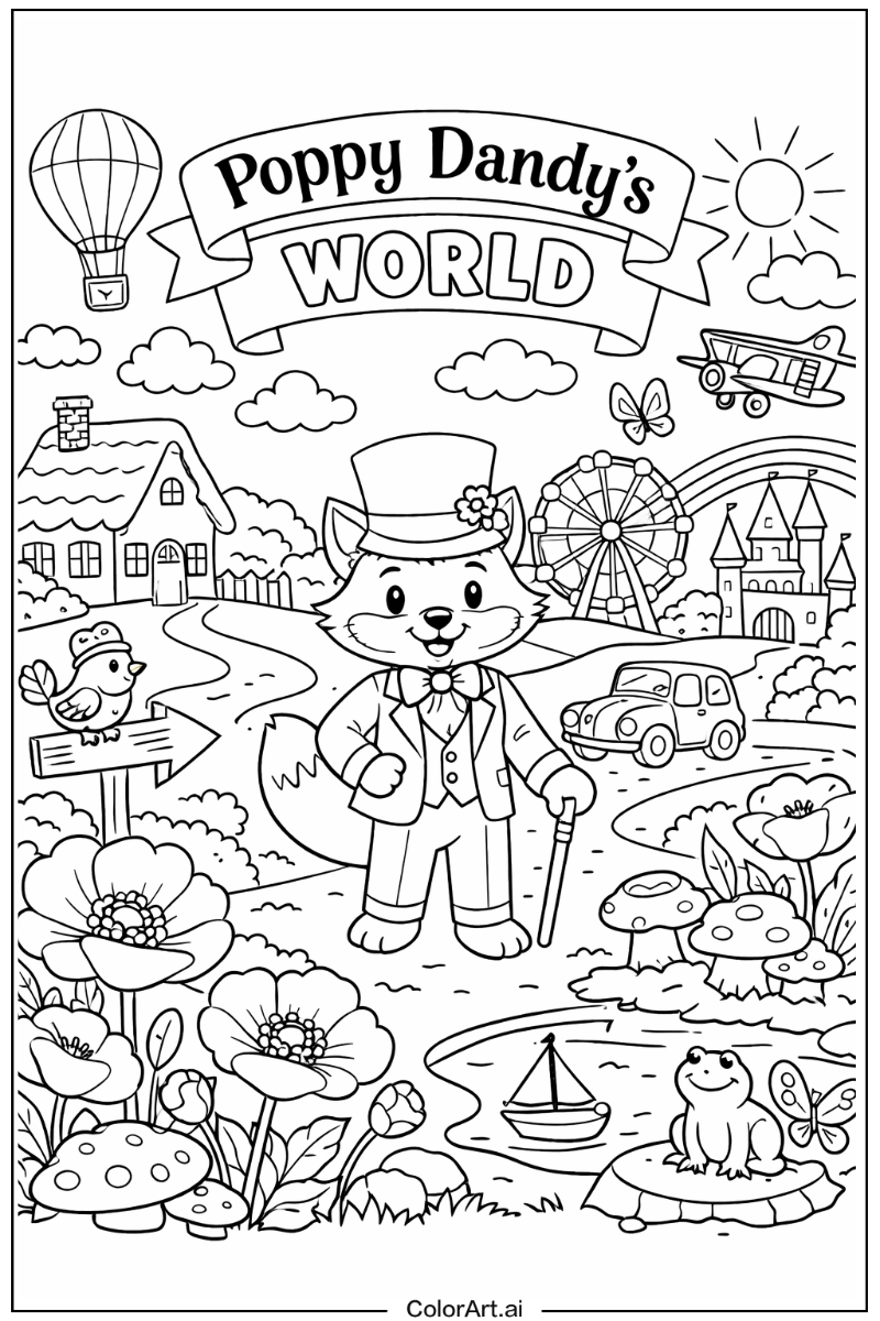 Poppy Dandy's world Design 2