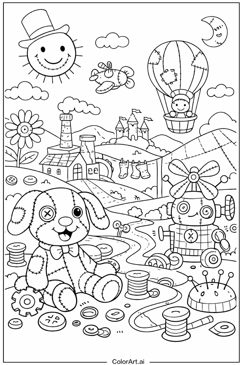 Scraps Dandy's world Scene 2