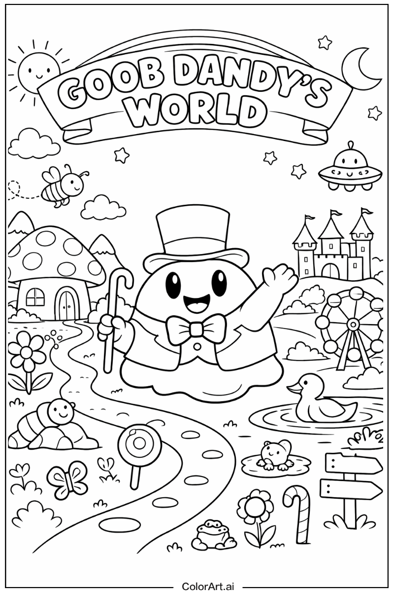 Dandy's world with Goob Theme 2