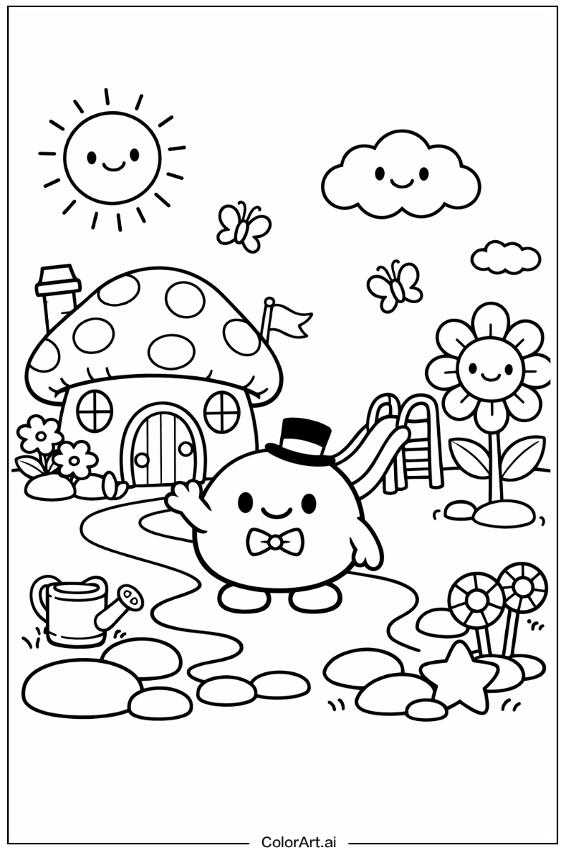 Pebble Dandy's world Design