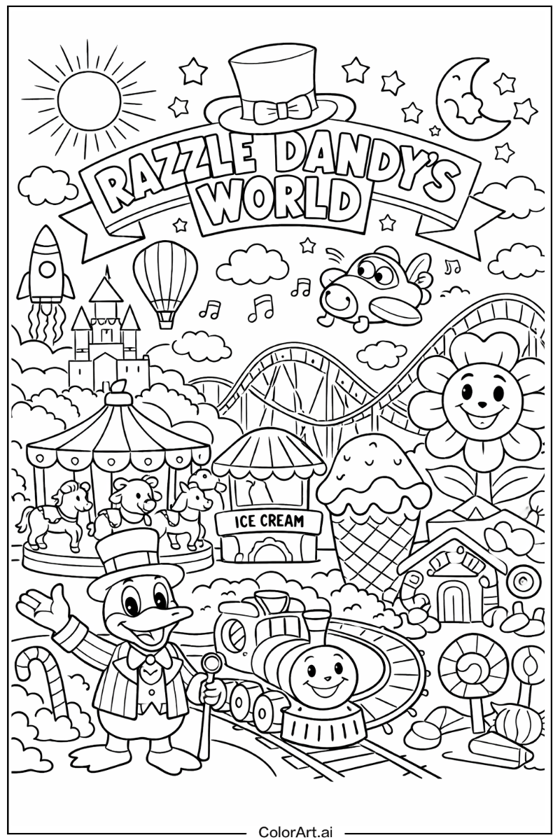 Dandy's world with Razzle Theme 2