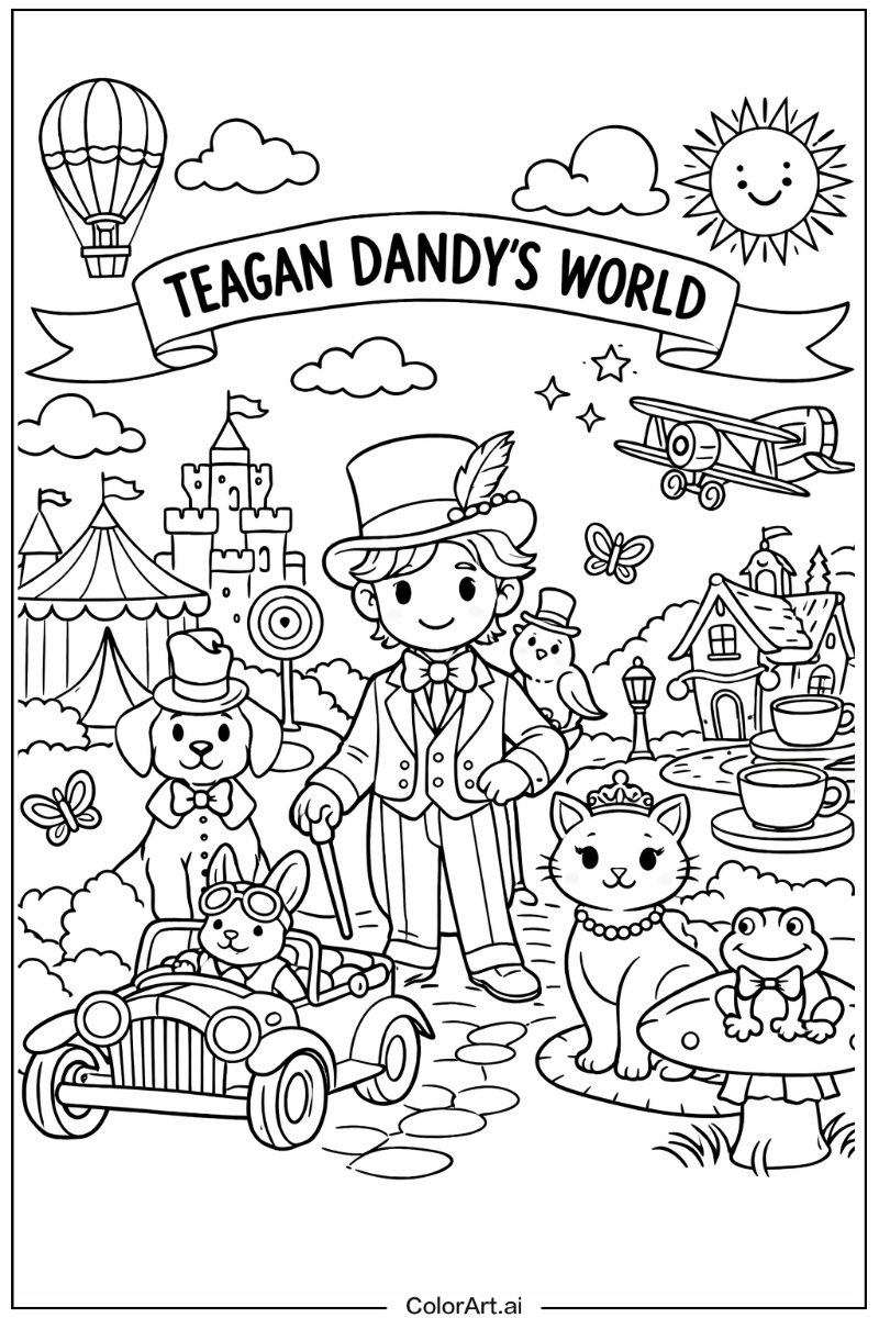 Teagan Dandy's world Scene 2