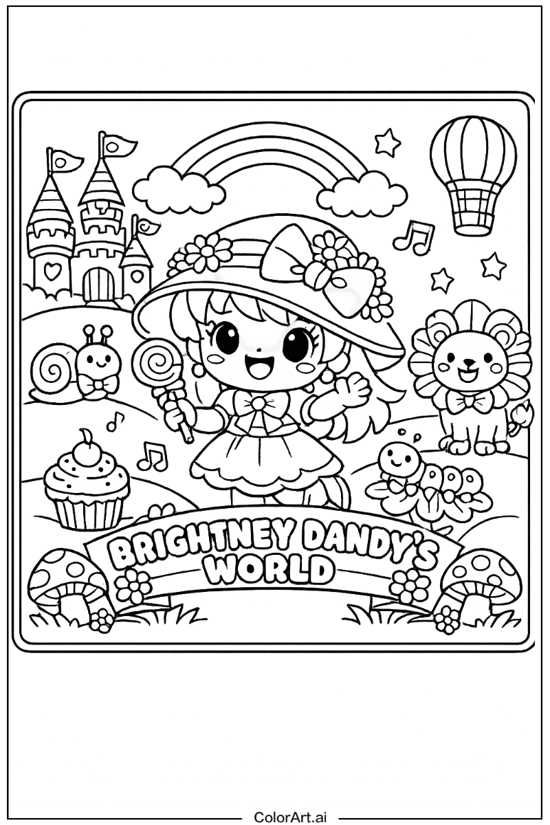 Brightney Dandy's world Design 2