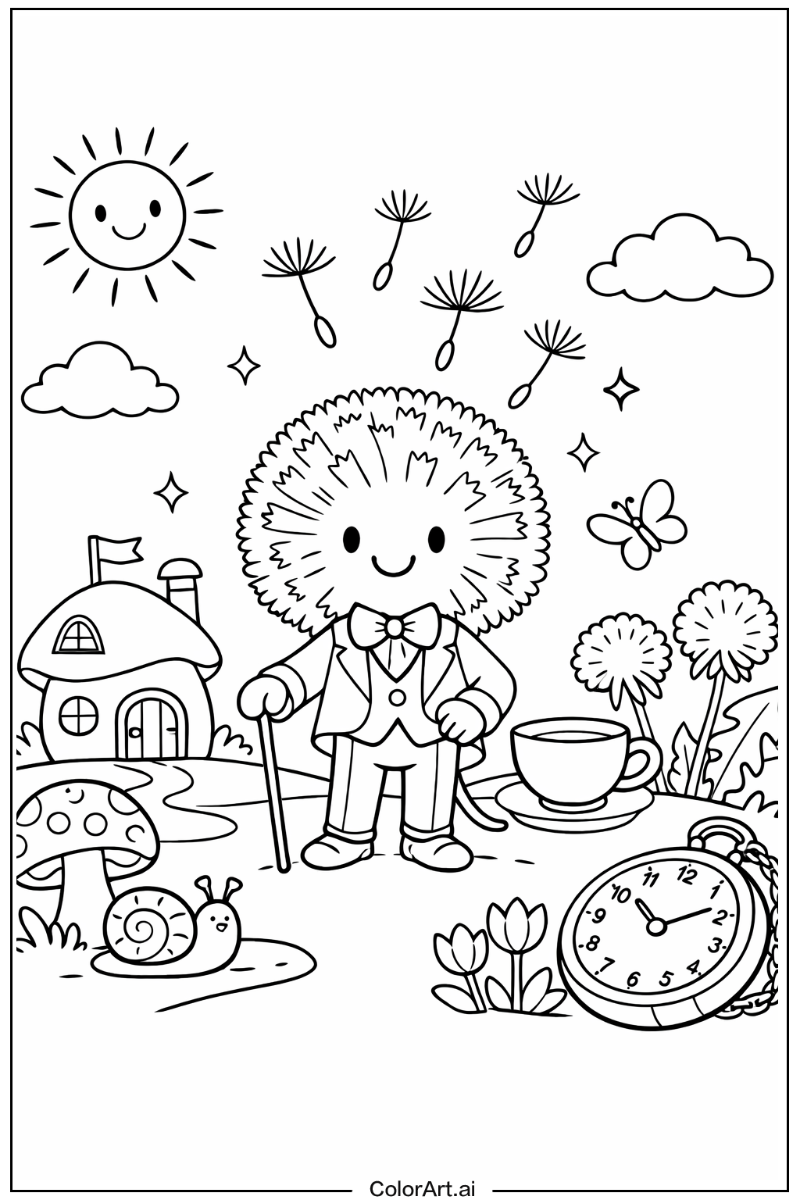 Glisten Dandy's world Scene 2