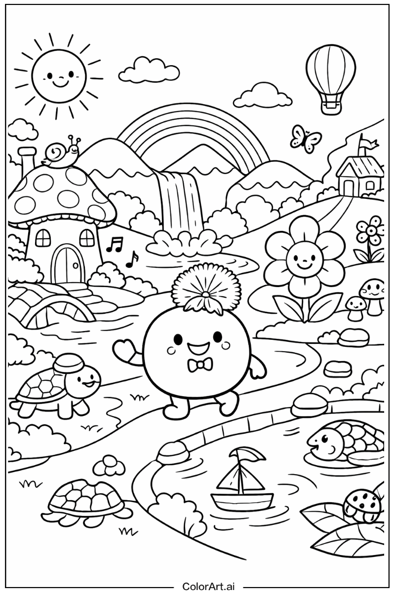 Dandy's world with Pebble Theme 3