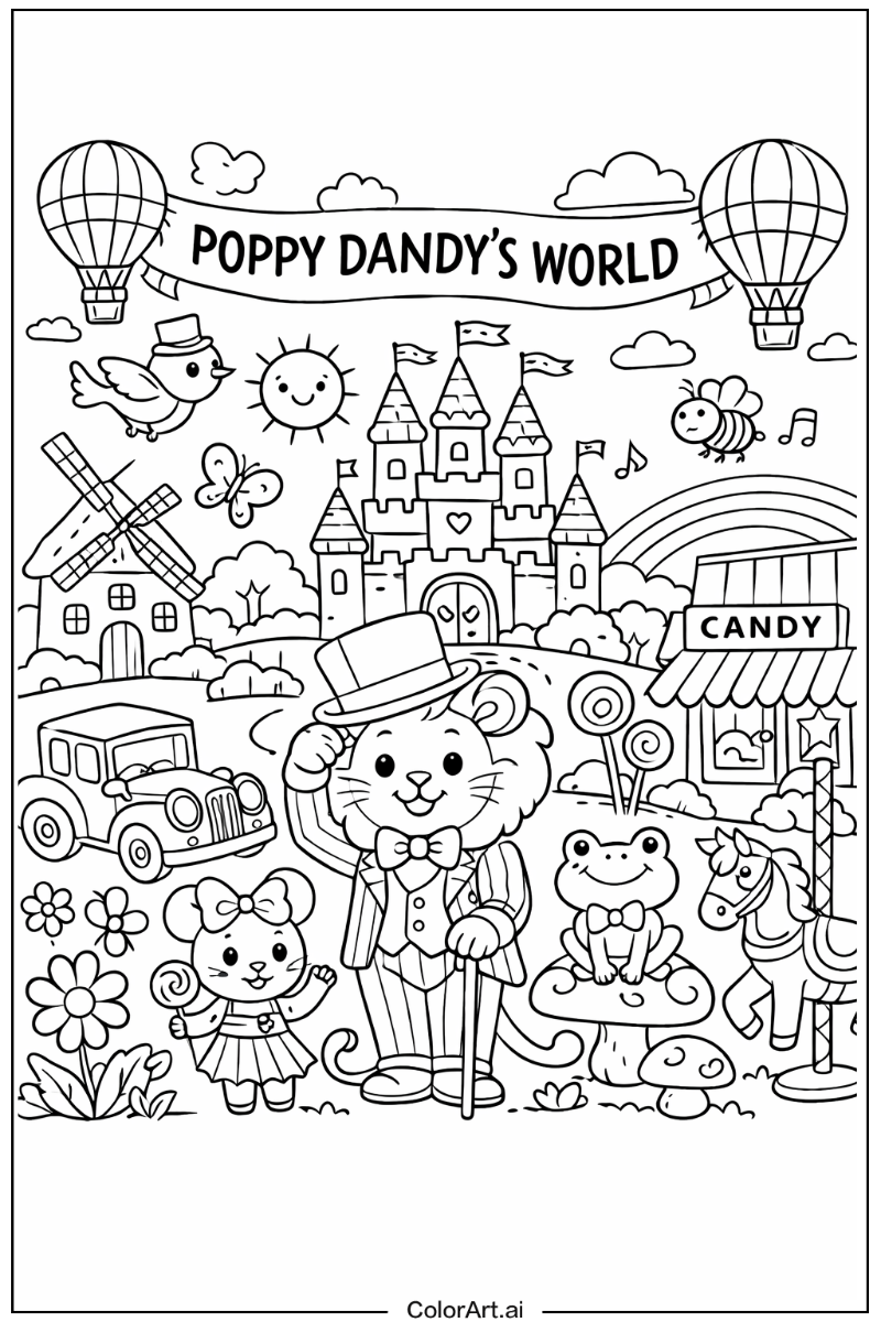 Poppy Dandy's world Design