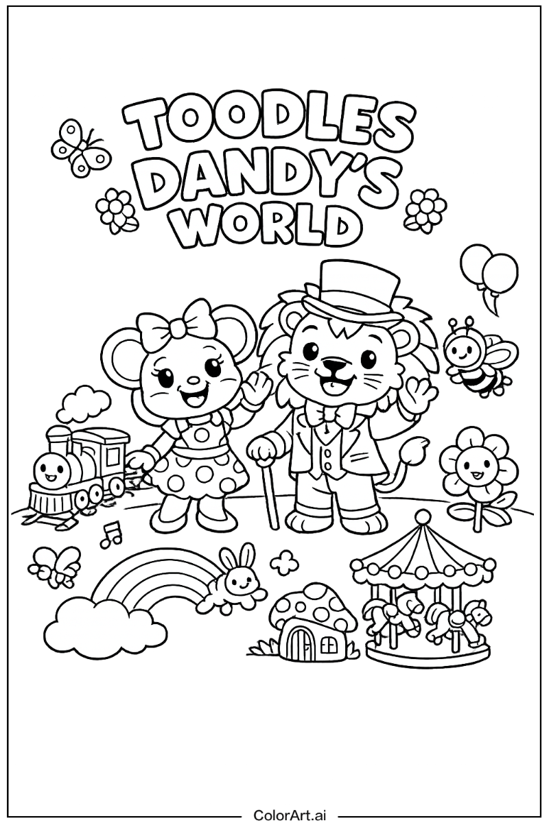 Toodles Dandy's world Design