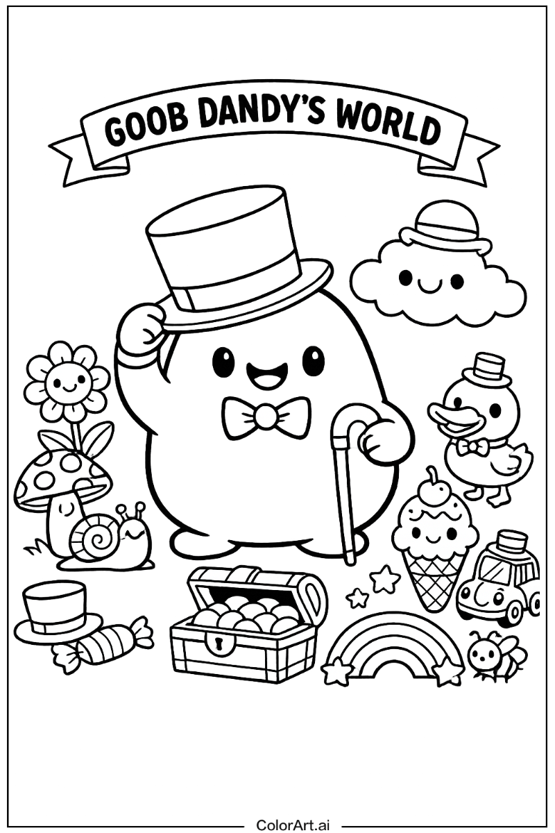 Goob Dandy's world Scene