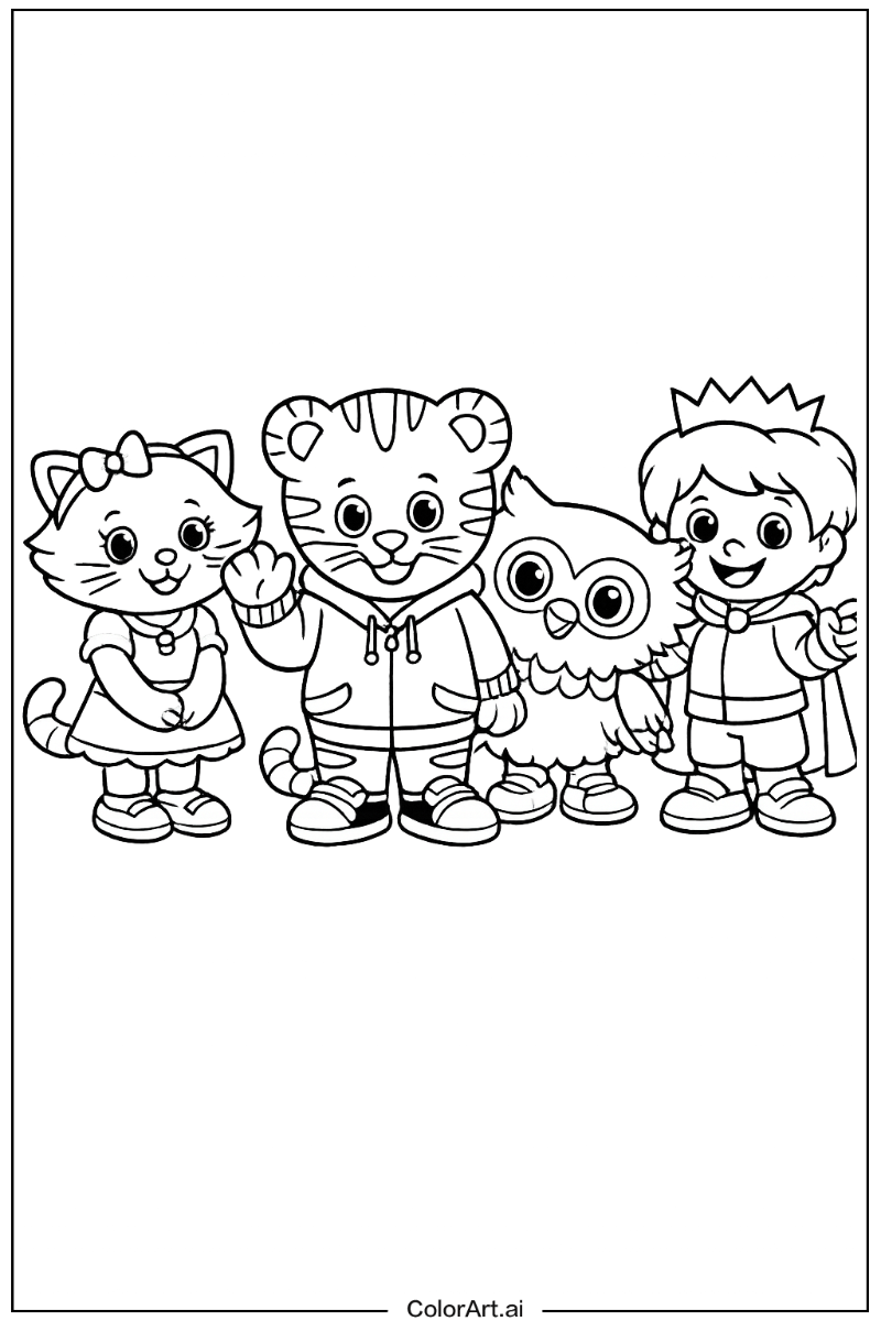 Daniel Tiger with Friends 2