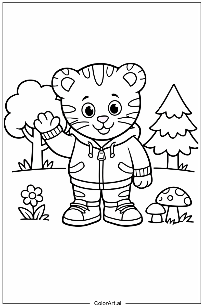 Daniel Tiger in Nature 2