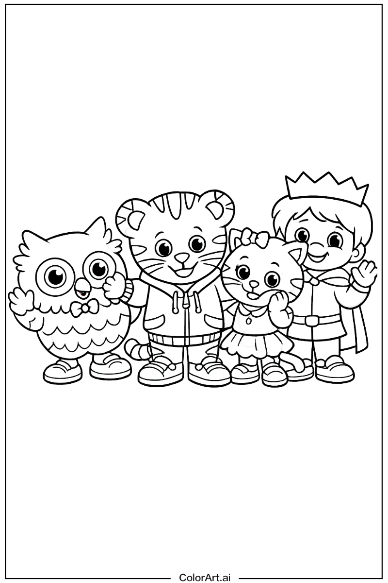 Daniel Tiger with Friends 3