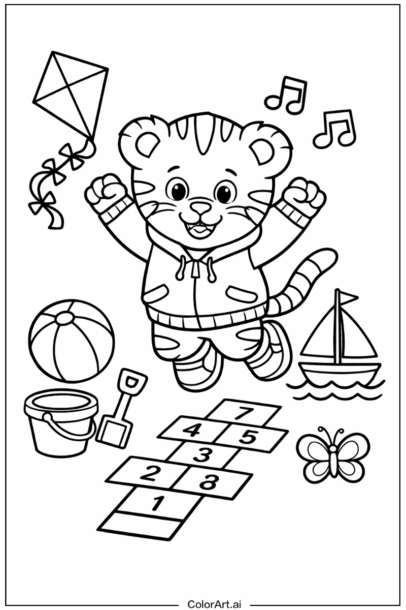 Daniel Tiger Having Fun 3