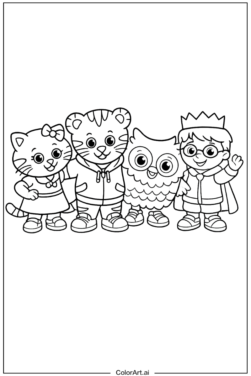 Daniel Tiger with Friends 4