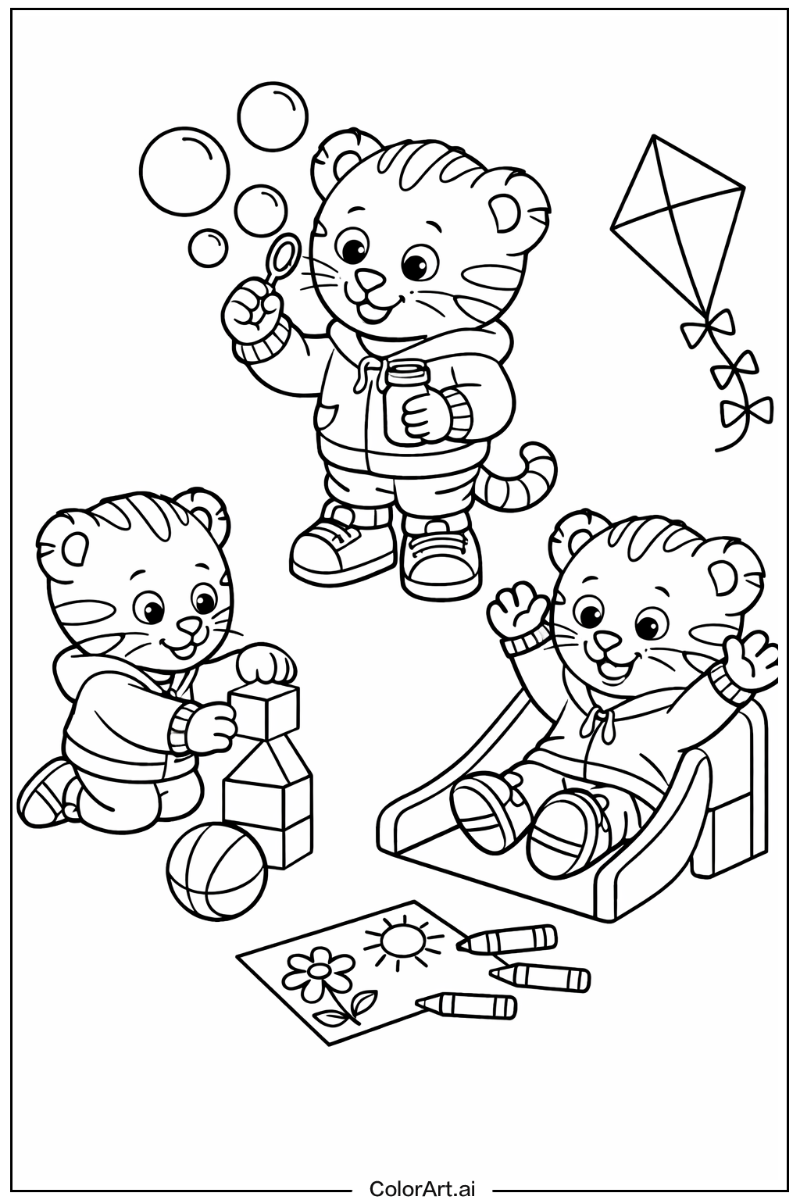 Daniel Tiger Having Fun 4