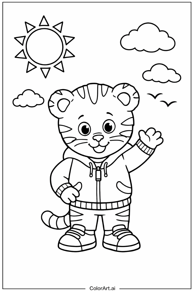 Daniel Tiger Under the Sun 1