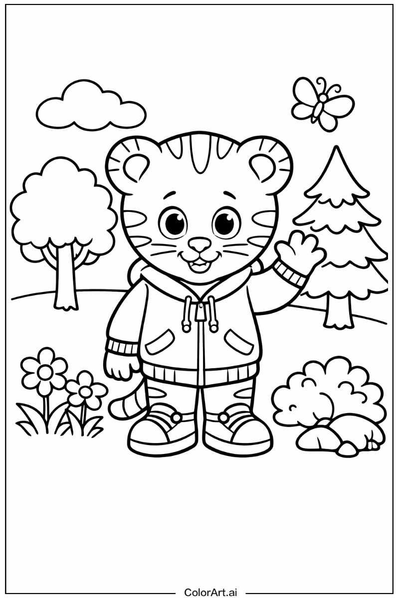 Daniel Tiger in Nature 1