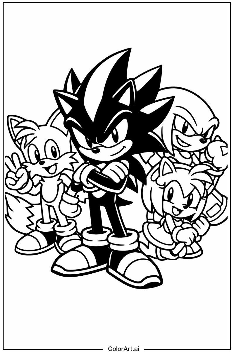 Dark Sonic with Friends 3