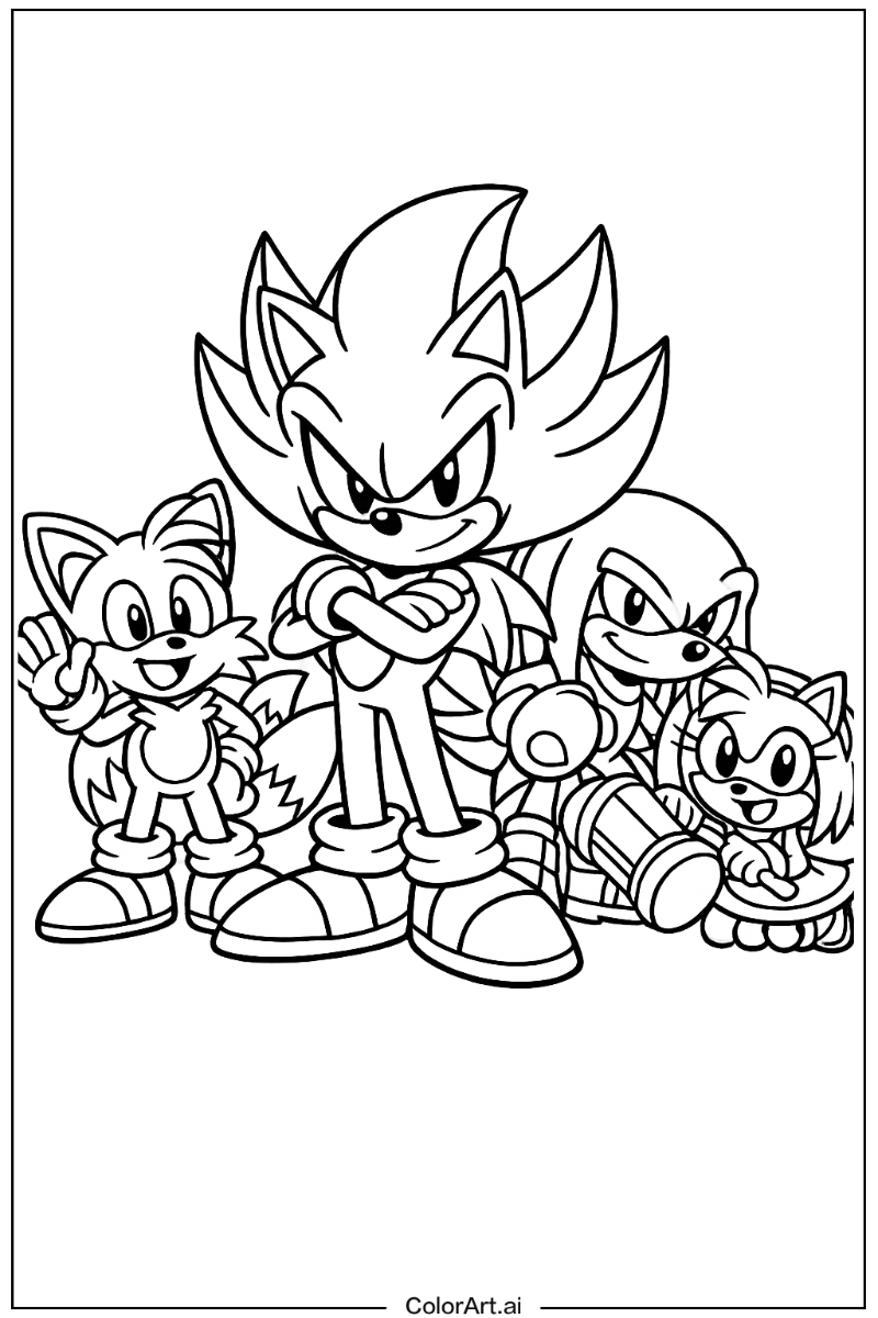 Dark Sonic with Friends 4
