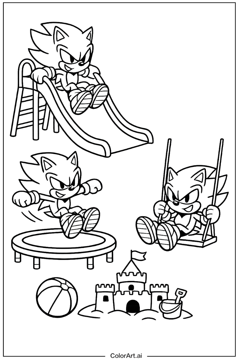 Dark Sonic Having Fun 4