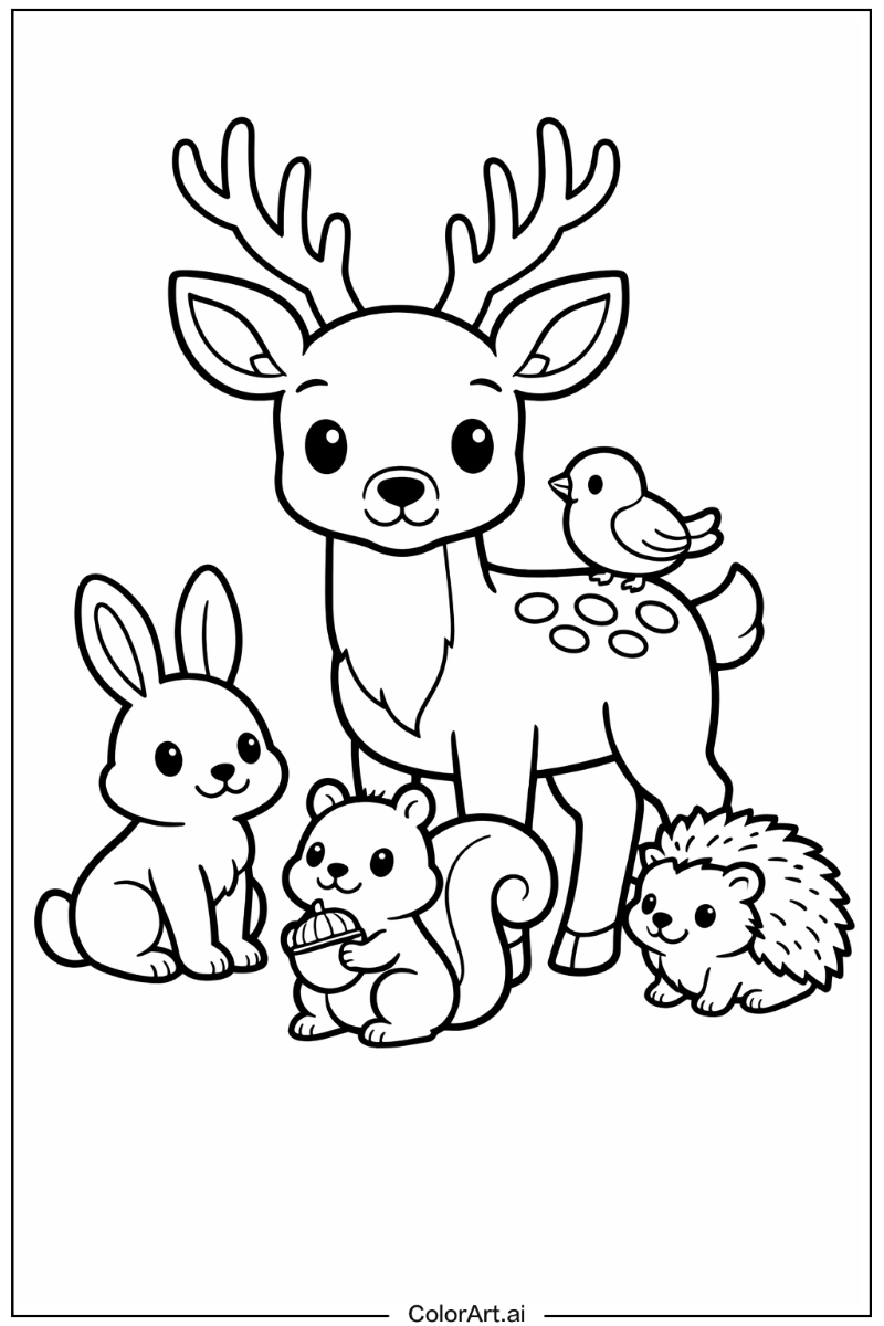 deer with Friends 2