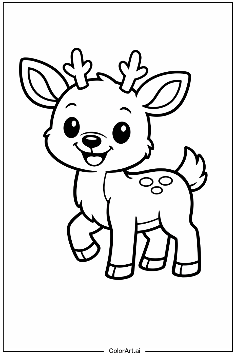Happy deer 3