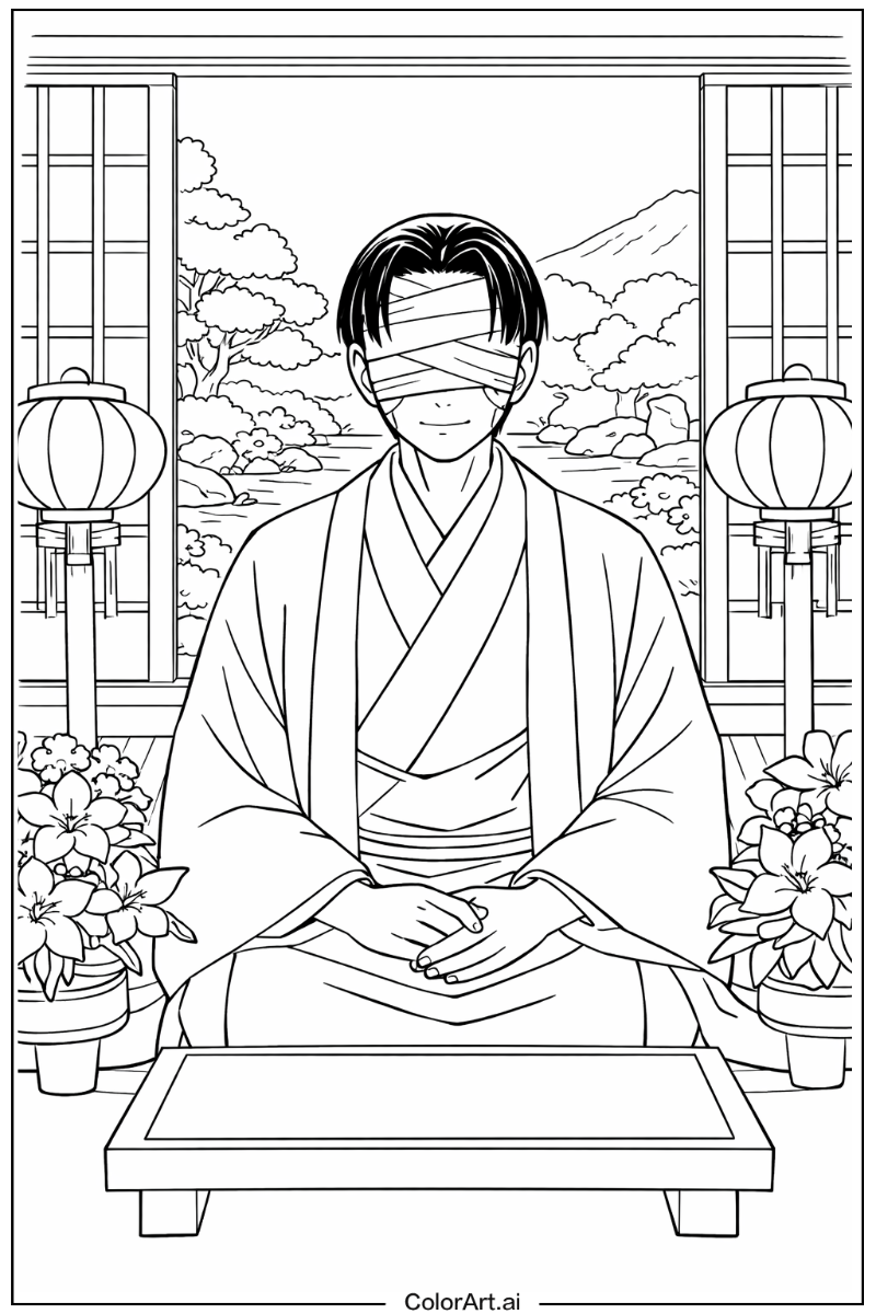 Demon slayer with Kagaya ubuyashiki Theme 2