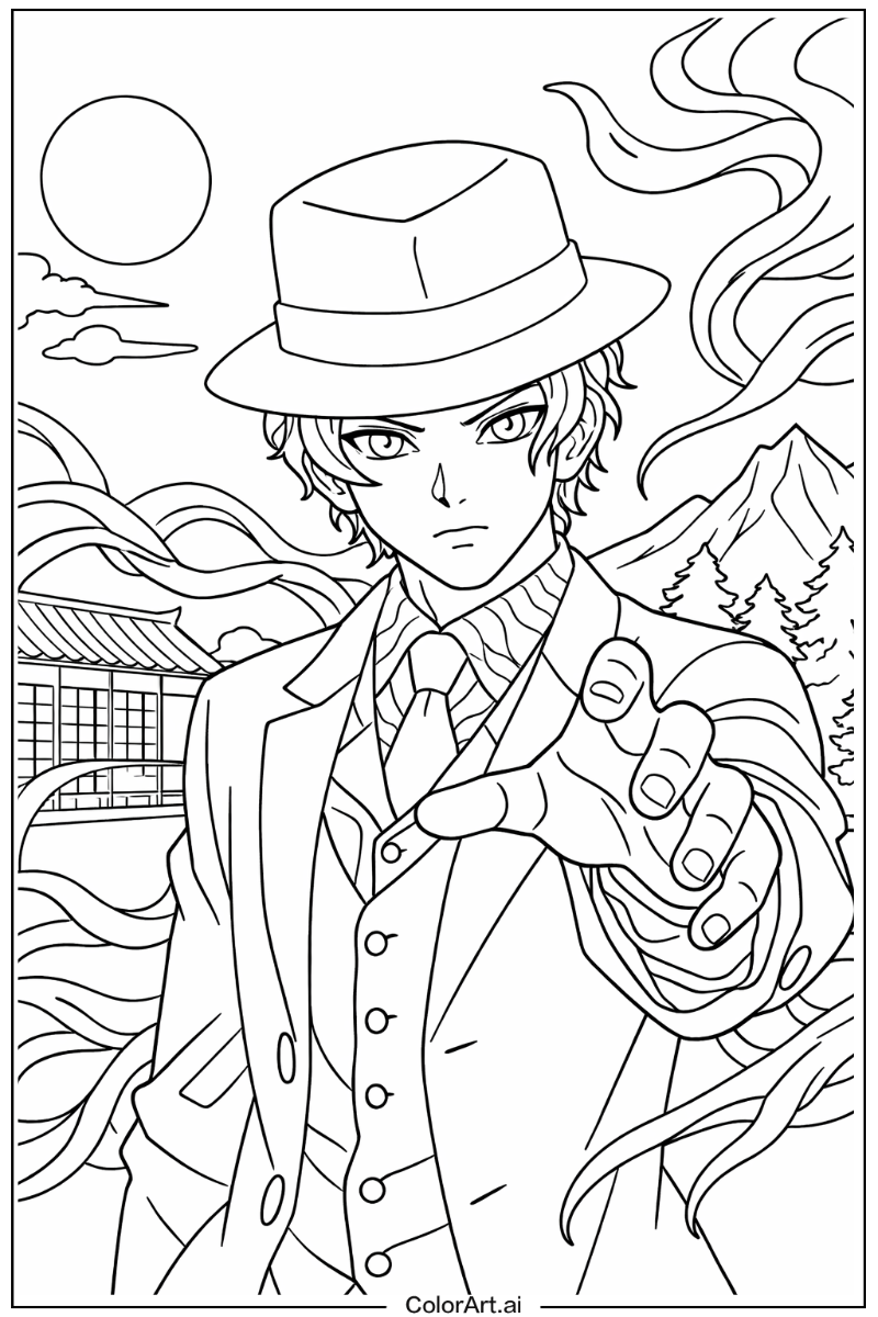 Muzan kibutsuji Demon slayer Design 2