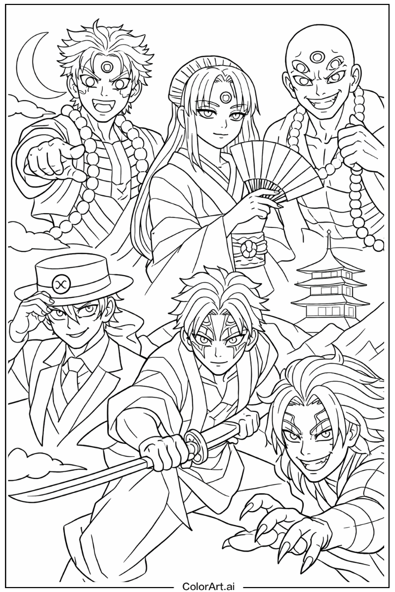 Upper moon Demon slayer Scene 2