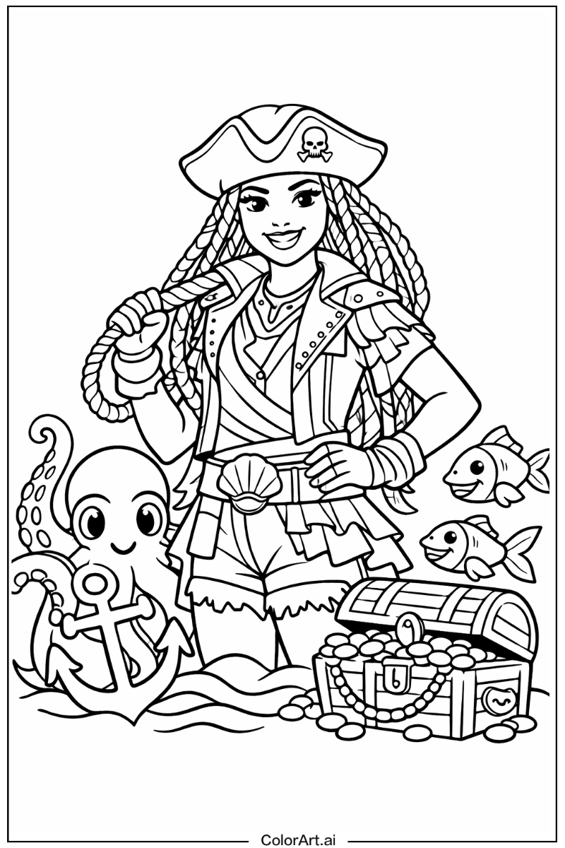 Descendants with Uma Theme 2