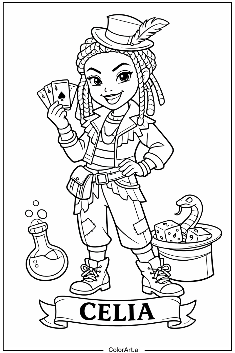 Celia Descendants Design 2