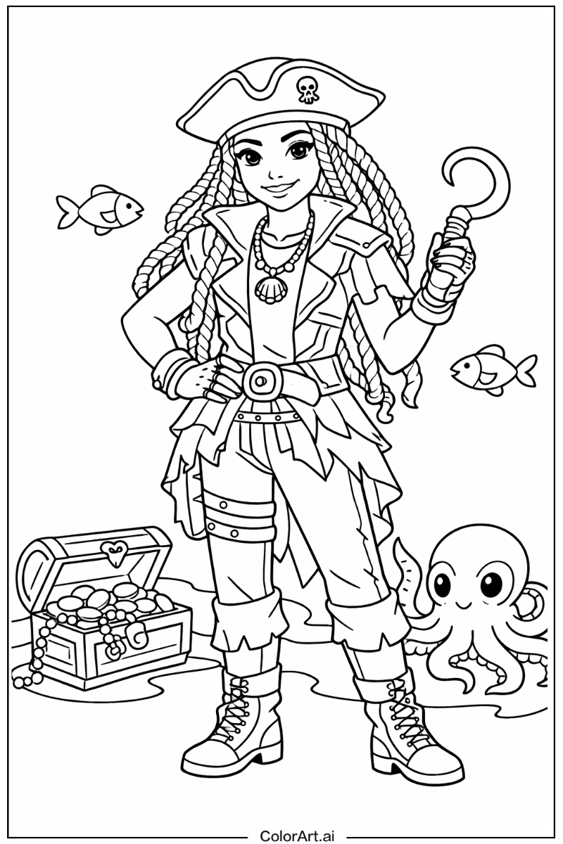 Descendants with Uma Theme