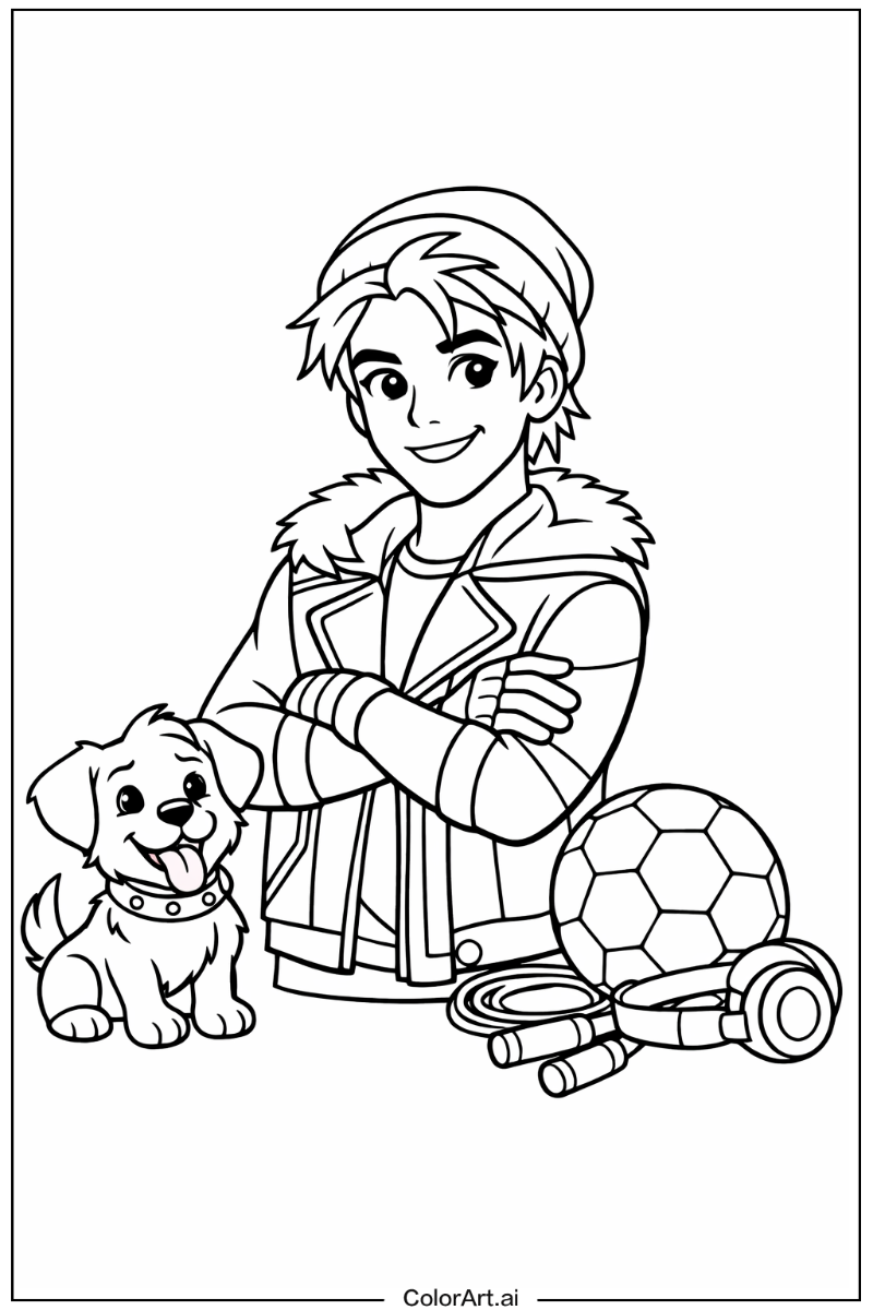 Carlos Descendants Design 3