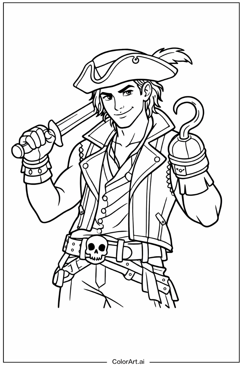 Harry hook Descendants Design