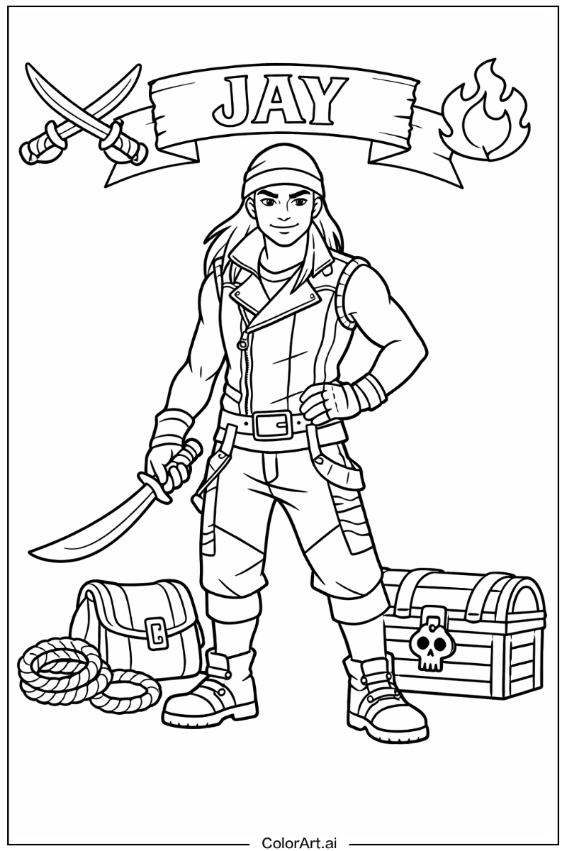 Jay Descendants Scene 3